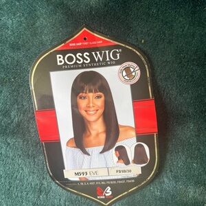 Boss Premium Synthetic Wig M593 EVE - FS1B/30 (Black and Brown)